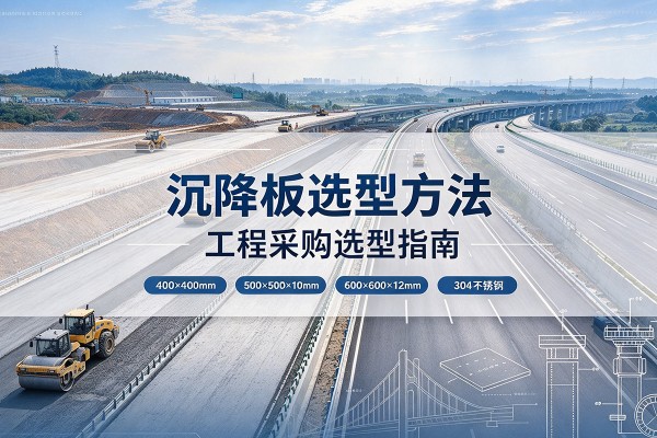 醴陵沉降板选择方法