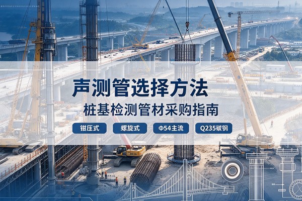 醴陵声测管选型标准