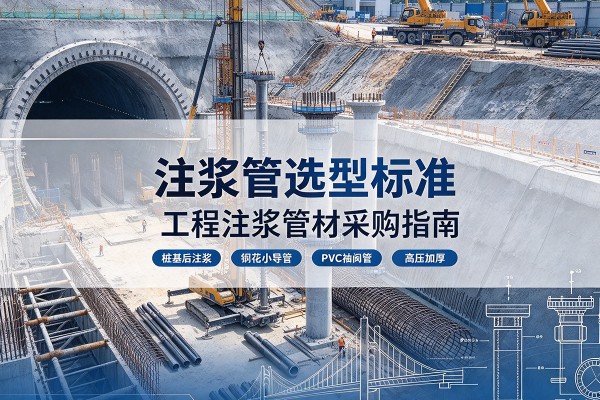 醴陵注浆管选型标准