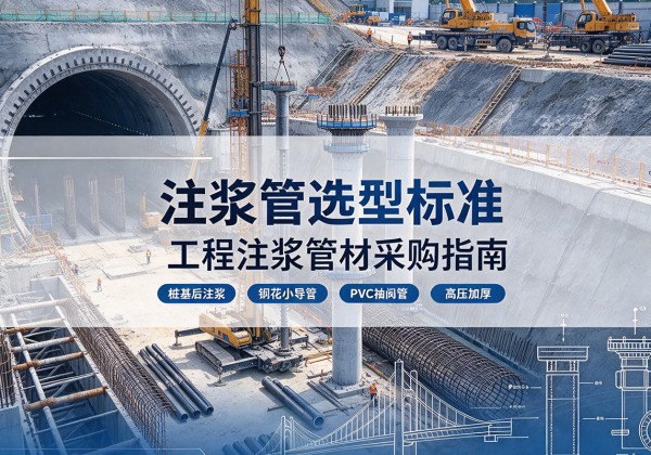 醴陵注浆管选型标准